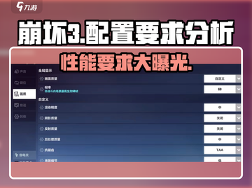 崩坏3第二部配置要求分析💥游戏党必看！运行流畅关键在这里👇截图1