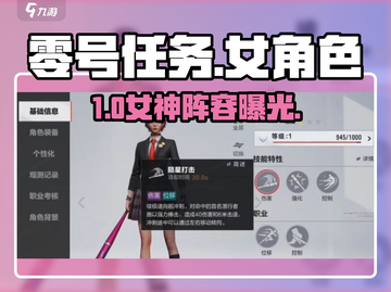 《零号任务》女角色TOP3🔥截图1