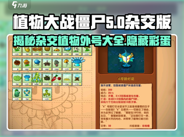 植物大战僵尸杂交版外号大揭秘🔥丧尸来袭，防线告急！截图1