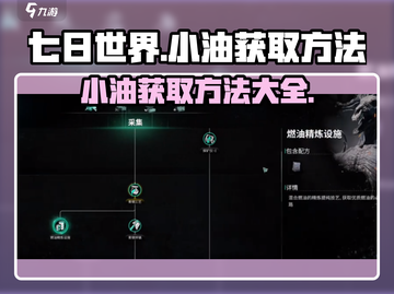 七日世界🔥小油获取秘籍💡玩家必看！截图1