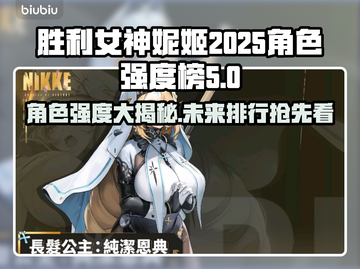 胜利女神妮姬角色强度大曝光！🔥2025必玩排名✨截图1