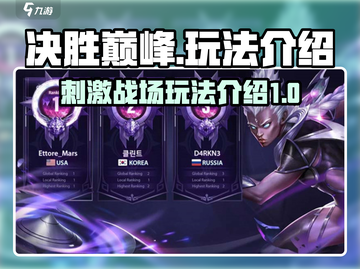 决胜巅峰🔥超好玩！游戏玩法全揭秘🎮截图1