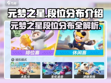 元梦之星🔥幸运星后是什么段位？游戏段位分布全揭秘！截图1