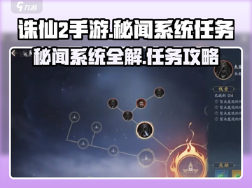 诛仙2手游秘闻系统全流程攻略，速来解锁成就！🔥截图1