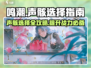 鸣潮🔥声骸选择全攻略！新手必看⚡