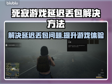 死寂游戏延迟丢包？❌几招教你轻松解决⚡截图1