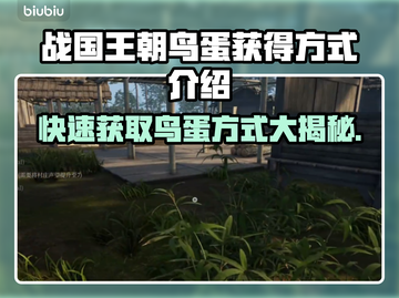 战国王朝：快速获取鸟蛋的秘籍🔥🥚截图1