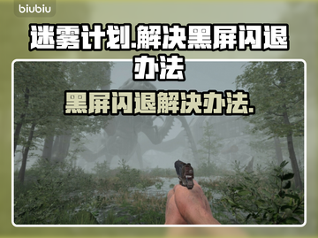 迷雾计划黑屏闪退？❌教你一招搞定🔥截图1