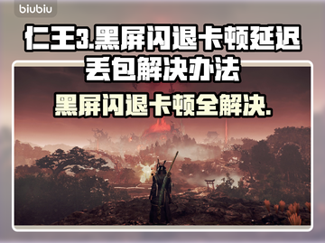 仁王3黑屏闪退？卡顿延迟丢包解决办法来啦！💥🔥截图1