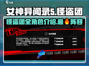 《女神异闻录夜幕魅影》全怪盗大揭秘💥🔥截图1