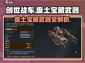 创世战车🔥废土宝藏武器大起底！💎截图1