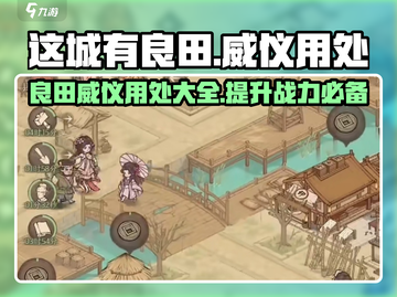 这城有良田🔥威仪用处全解析！游戏玩家必看💡截图1