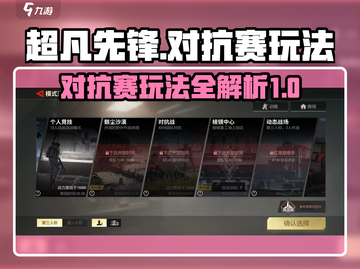 超凡先锋对抗赛🔥必胜玩法攻略来啦！截图1