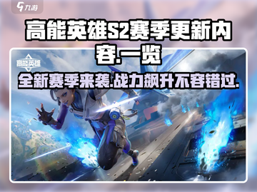 高能英雄S2赛季更新🔥全新内容抢先看！🎮截图1