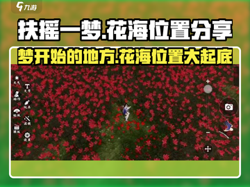 《扶摇一梦》🌸隐藏花海位置大曝光！快来看🔥截图1