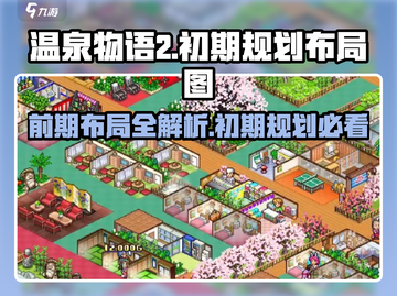 温泉物语2🔥前期布局图攻略，初期规划一目了然！🎮截图1