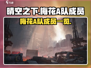 《晴空之下》梅花A队成员大起底💥🔥截图1