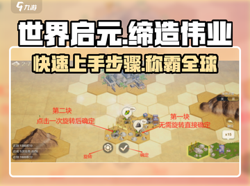 世界启元缔造伟业🔥超简单玩法步骤来了！截图1
