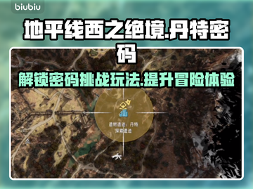 地平线西之绝境🔥丹特密码玩法大揭秘🎉截图1
