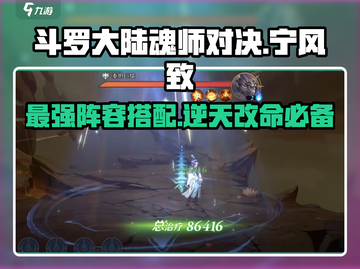 斗罗大陆🔥宁风致最强阵容搭配揭秘！💥截图1