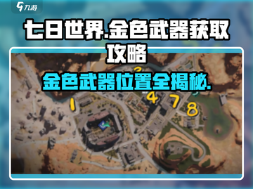 七日世界金色武器📍位置分享与获取攻略！截图1