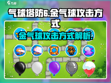 气球塔防6🔥金气球攻击方式大揭秘！💎截图1