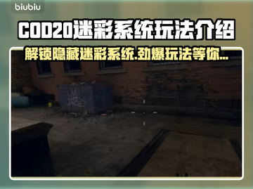 COD20迷彩系统🔥玩法大揭秘！💎截图1