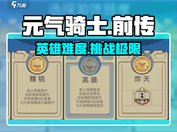 🔥元气骑士前传英雄难度开启秘籍💥截图1