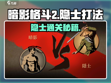 🎮暗影格斗2隐士通关秘籍大公开！截图1