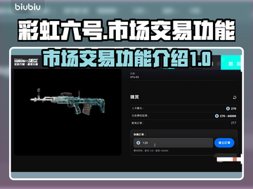 彩虹六号💎市场交易功能超全介绍🎉截图1