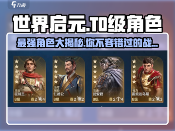 世界启元🔥T0级角色大揭秘，最强阵容等你来战！截图1