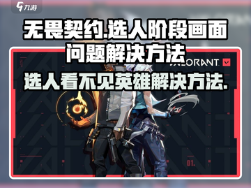 无畏契约💥选人看不到英雄？画面问题秒解决！🎮截图1