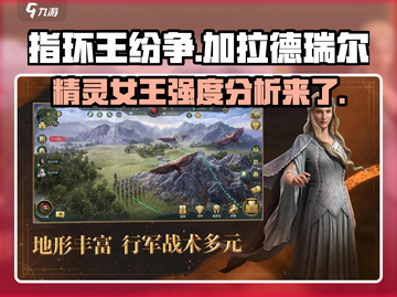 指环王纷争：加拉德瑞尔🔥强度逆天，秒杀全场！截图1