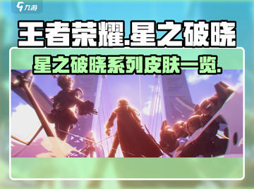 王者荣耀🔥星之破晓联动皮肤全曝光！💥截图1