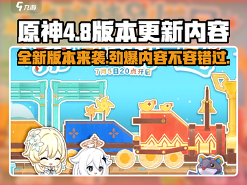 原神4.8版本更新🔥全新角色与秘境等你来探索！截图1