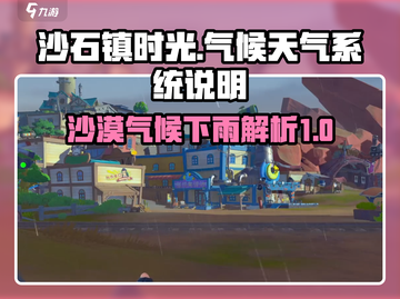 沙石镇时光🌧：掌握游戏天气变化的秘密！截图1