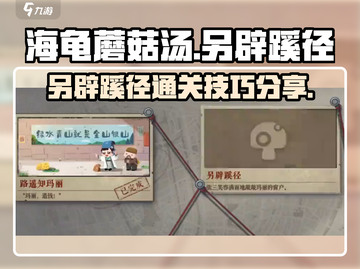海龟蘑菇汤另辟蹊径通关秘籍🌟带你飞！截图1