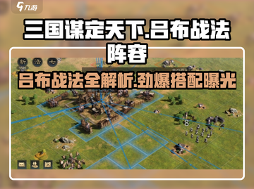三国谋定天下吕布战法🔥阵容搭配超全攻略🎉截图1