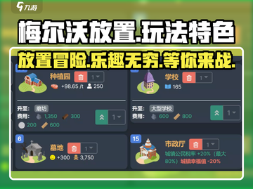 梅尔沃放置🤩超好玩！玩法特色全揭秘🔥截图1
