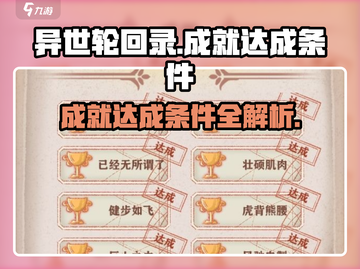 异世轮回录成就🔥快速达成条件揭秘！🎮截图1