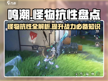 鸣潮🔥怪物抗性全揭秘！玩家必看📖截图1