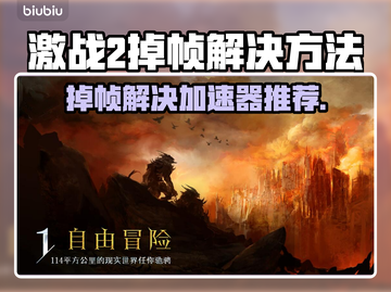 激战2掉帧？用这些加速器秒杀卡顿🔥🎮截图1