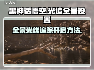 黑神话悟空🎉全景光线追踪开启教程来啦！截图1