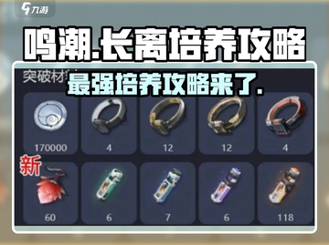 鸣潮🔥长离培养攻略，快速上手秘籍！🎮截图1
