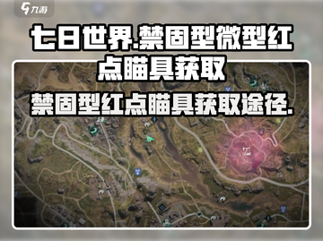 七日世界🔥禁固型微型红点瞄具获取途径大揭秘！💥截图1