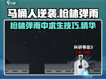 马桶人逆袭🔥枪林弹雨通关秘籍💡游戏技巧大公开！截图1