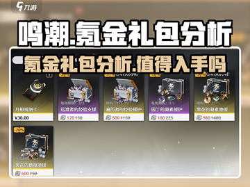 鸣潮🔥氪金礼包大揭秘！值得入手吗？💎截图1