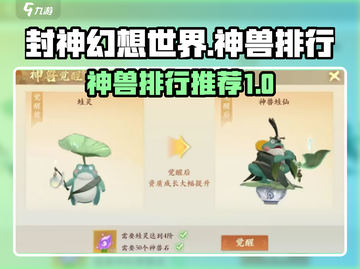 封神幻想世界🔥最强神兽排行与必选推荐！截图1