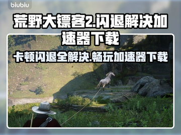 荒野大镖客2卡顿闪退？👉加速器下载地址分享！💥截图1
