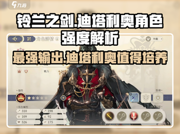 铃兰之剑：迪塔利奥强度爆表，必练角色🔥截图1